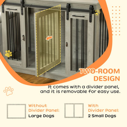 PawHut Dog Crate Furniture for Dogs