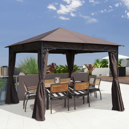 Outsunny 3 x 3(m) Garden Gazebo, Outdoor