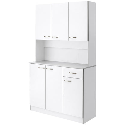 HOMCOM Kitchen Cupboard