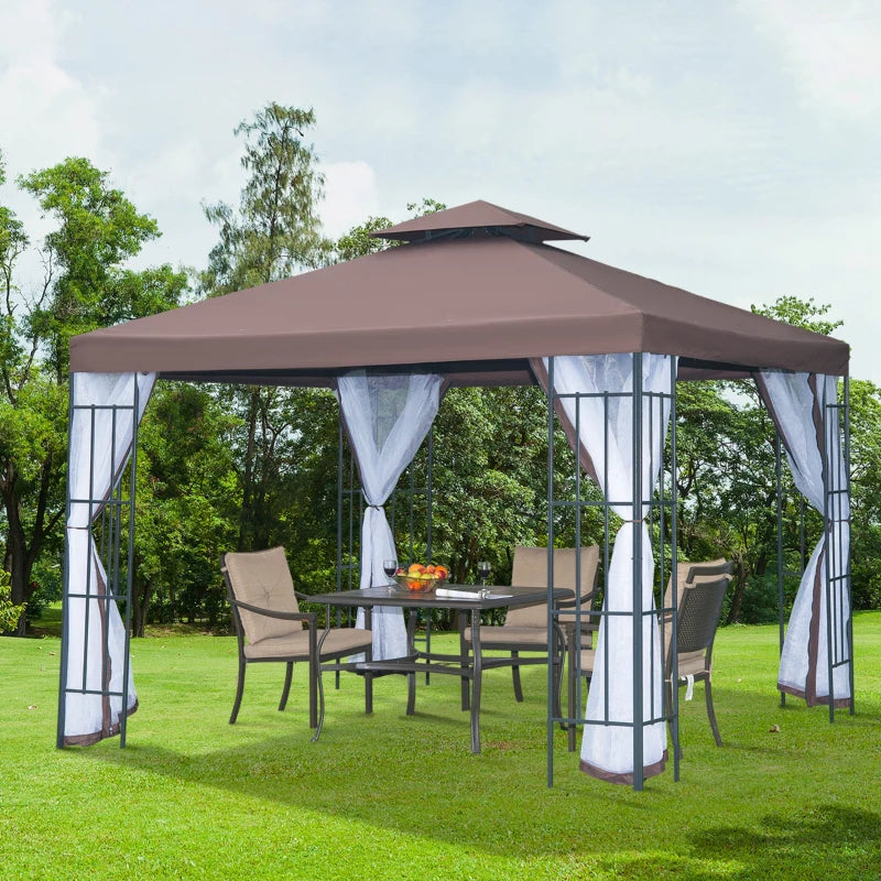 Outsunny 3 x 3(m) Patio Gazebo